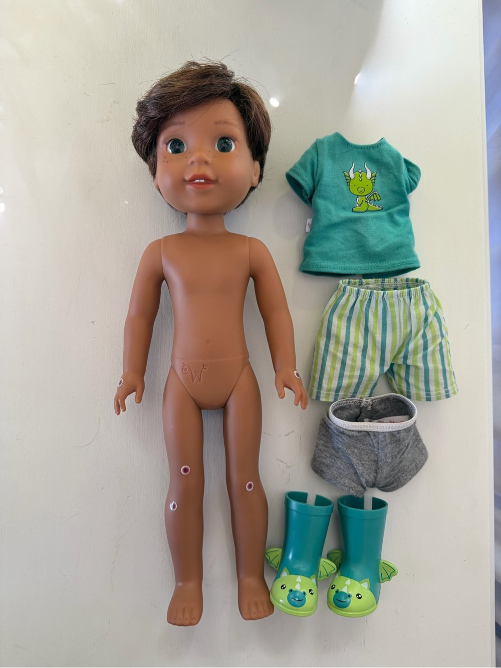 American Girl Wellie Wisher Bryant wings and tail missed - Picture 10 of 13